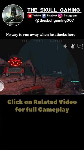 spider horror ready to escape #theskullgaming #horrorgaming