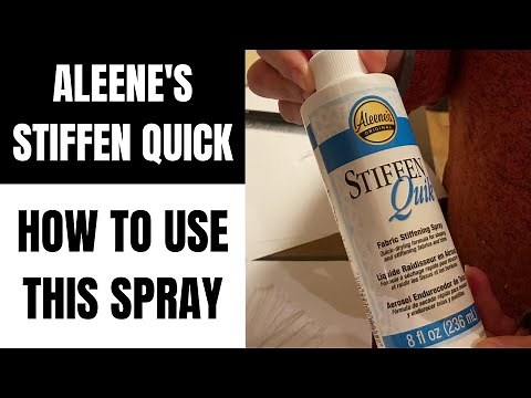 Aleene's Stiffen Quick Fabric Stiffening Spray