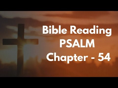 Psalm Chapter - 54 | Bible Reading in English | KJV Version | Audio Bible