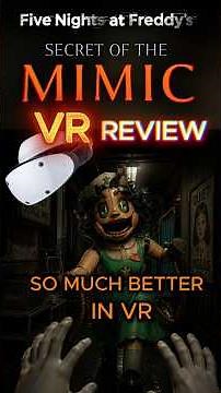 Amazingly Smooth VR Experience But Not Perfect | FNAF Secret of the Mimic PSVR2 Update Review #psvr2