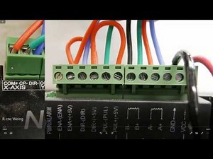 R-CNC wiring for Mach3