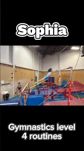 Gymnastics level 4 routine ￼🤸‍♀️🤩 #gymnasticsbars