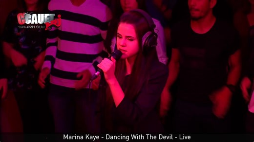 Marina Kaye "Dancing With The Devil" - Live