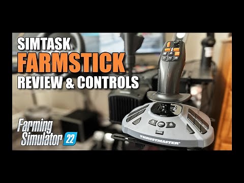 REVIEW and BETTER CONTROLS - Thrustmaster SimTask FarmStick | Farming Simulator 22
