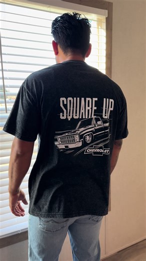 Perfect for all the Chevy lovers 🖤 #chevy #menstshirt #chevygang #squareup #creatorsearchinsights
