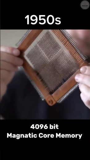 Memory Evolution Past to Future? #ComputerHistory #EvolutionOfTech #MagneticCoreMemory #DataStorage