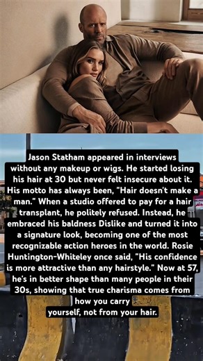 Jason Statham Confidence Over Hair 😭