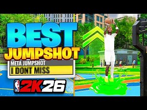 BEST JUMPSHOT for GUARDS on NBA 2K26! (100% GREEN WINDOW, EASY TIMING, AND SETTINGS)