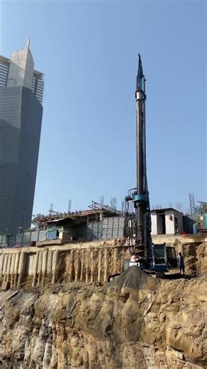 Piling work in progress | building construction