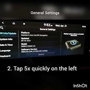Access Engineering Mode | Hyundai Sonata 2020-2021
