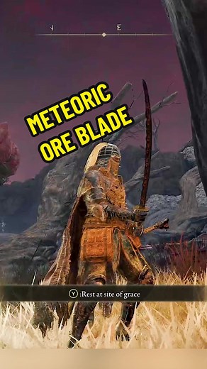 Meteoric Ore Blade: Unleash the Power of the Meteoric Katana in Elden Ring