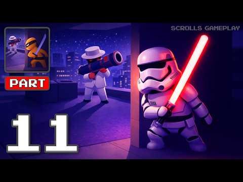 Stealth Master: Assassin Ninja - Gameplay Walkthrough Part 11 - Silent Strike Expert (iOS, Android)