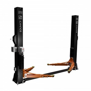 [Hot Item] Manual Release Car Lift for Efficient Two Post Lifting Equipment Base Plate Two Post Lift Vehicle Hoist 4000 Kg Capacity