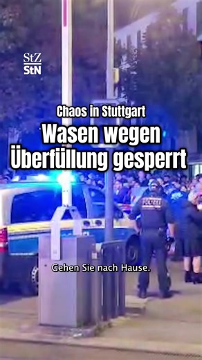Die Polizei hat am Freitagabend die Zugänge zum Cannstatter Volksfest wegen Überfüllung gesperrt. Zuvor hatte bereits der VVS die Stadtbahnhaltestelle Cannstatter Wasen für die Linie U11 gesperrt. Bereits am Nachmittag war das Volksfest wegen des Feiertags und des langen Wochenendes sehr gut besucht. Gegen 19.30 Uhr wurde der Andrang dann aber so groß, dass sich die Sicherheitskräfte dazu entschlossen, das Gelände für Besucherinnen und Besucher zu sperren. Alle weiteren Informationen zur Sperrun