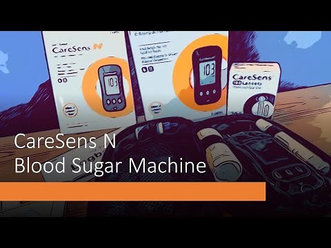 Caresens N Blood Sugar Test Machine | how to setup and use