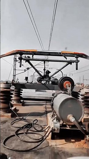 Electric Train Pantograph Contact System Work Tool High Voltage #worktool