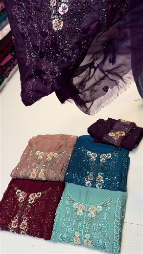 Chiffon Handmade Work