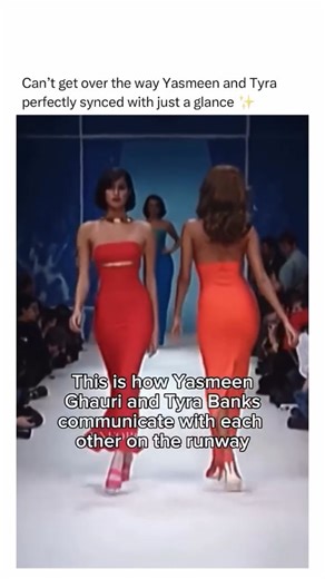 Couture Candy | couturecandy.com on Instagram: "Follow @shopcouturecandy to Shop our latest styles now and feel amazing every day!" We share all dresses links in our broadcast channel. Join Today! SITE LINK IN BIO !! 🌟 Yasmeen Ghauri and Tyra Banks gave us a perfect glimpse of supermodel chemistry at Herve Leger Spring/Summer 1995. With nothing more than a glance, the two fell into sync effortlessly, moving in tandem and selling the moment with their presence. It was a snapshot of an era when p