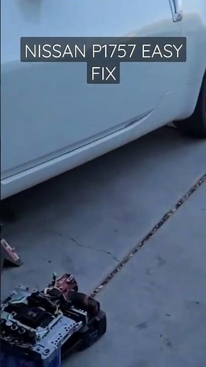 How to Fix a Nissan with trouble code p1757 #shorts