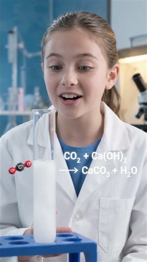 🧪 How to Test for Carbon Dioxide Gas (CO₂) | Chemistry Experiment