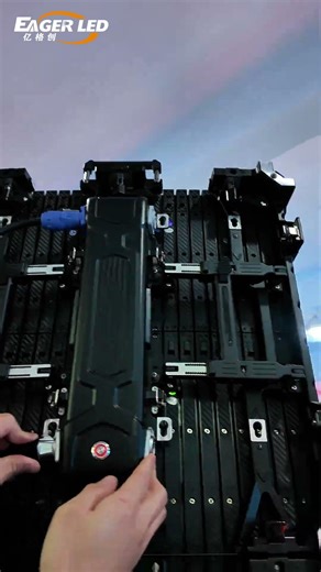 What if you accidentally knock it over? Don't worry! #ledscreen #leddisplay #eagerled #ledwall