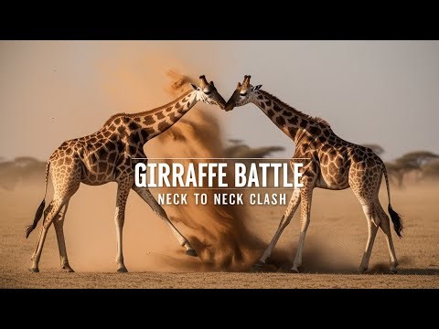 Giraffe Battle: Neck to Neck Clash in the Wild | Tall Rivals 303