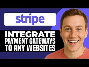 How To Integrate Stripe Payment Gateways To Any Websites!