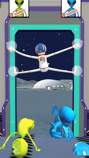 Alien Vs Astronaut Funny gameplay😂#gaming #shorts