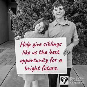 Right now, more than 113,000 children in the U.S. are waiting to be adopted from foster care. The Dave Thomas Foundation for Adoption believes that one day in foster care is one day too many for any child. Donate today to help give children lingering in foster care a forever family and the best possible opportunity for a bright future. | Dave Thomas Foundation for Adoption