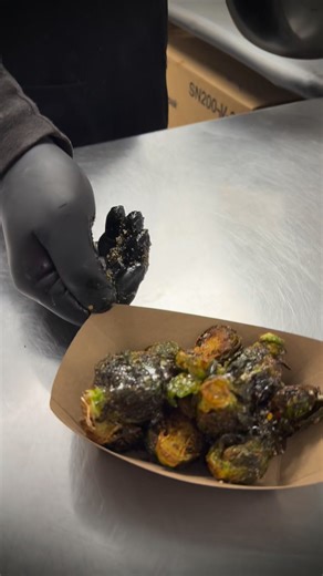 29 reactions · 10 comments | Y’all asked for more veggie heat… we listened  Garlic Hot Honey Brussels — should we make these official?  | Disruption BBQ | Facebook