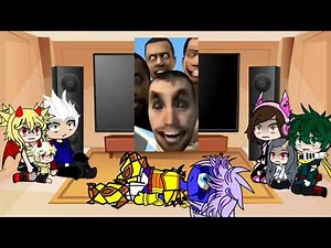 ||mha||&||opm||《skibidi toilet》react to gacha compilation part 1