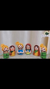 3.5K views · 71 reactions | padharo sa  cute rajasthani couple peg dolls made with fevicryl acrylic colour bottles and clay #artandcraft #pegdoll #dolls #rajasthan #bottleart #monaarty #bestoutofwaste #upcycledart #upcycle Hobby Ideas India | Mona Arty | Facebook