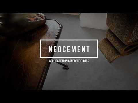 Neocement - Colortek Concrete Effect Floor Application