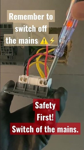 How to install a Schneider electric 2 gang 2 way wire light switch next to a water heater switch