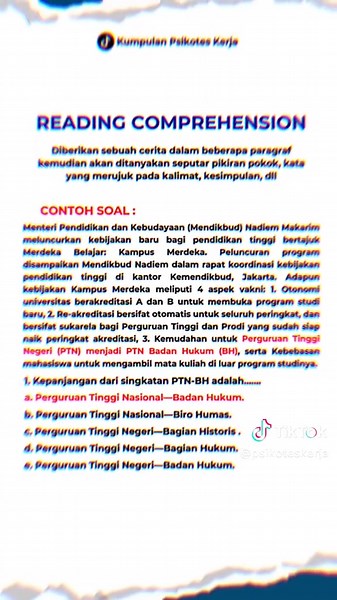 Soal Psikotes Patria: Kunci Sukses Ujian