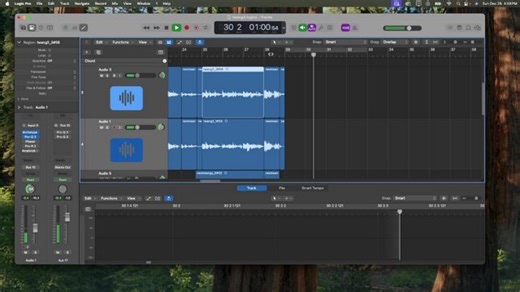 attempting to make music