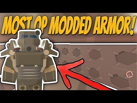I RAIDED WITH THE MOST OP ARMOUR IN UNTURNED! - Modded Unturned #1