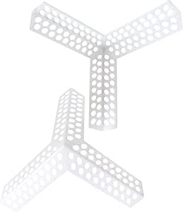 Drywall Corner Bead - 3 Way Inside Drywall Corner, Crack Repair & Enhances Strength (10 Pack)