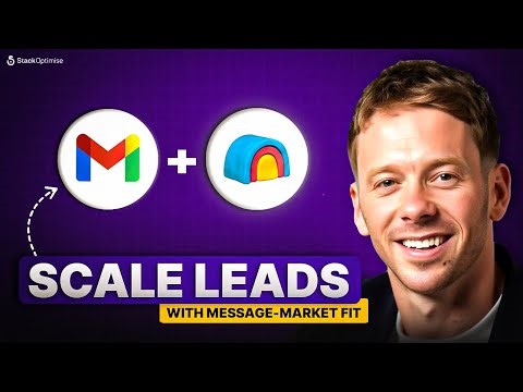 How to Find Message Market Fit Fast and Scale Leads [StackOptimise Method]