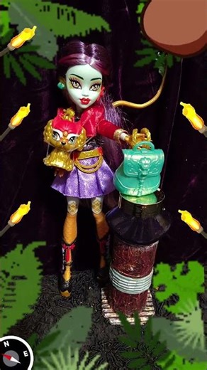 Jinafire Long in Raiders of the Lost Ark #monsterhigh #raidersofthelostark #jinafirelong