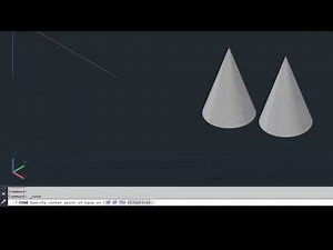 How to Draw a Cone in AutoCAD 3D with Different Views: All Options Explained