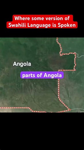 Where some version of Swahili Language is Spoken. #swahili #language #culture #africa #shorts