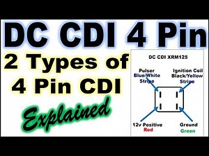 2 Types of 4 pin CDI explained (Tagalog)
