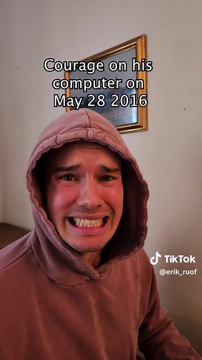 his computer was a pos #memes #couragethecowardlydog #cartoonnetwork #fyp #funny #parody #impressions