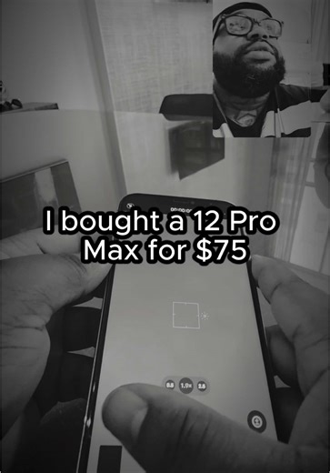 Bought a 12 pro max for $75 #phoneflipping