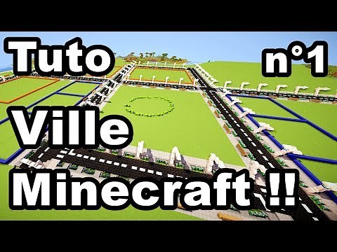 COMMENT CONSTRUIRE UNE VILLE MODERNE SUR MINECRAFT ? TUTO !
