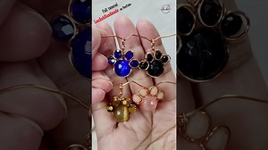 Pet paw print - Free tutorial video link above the title #shortsvideo #diy #wireworks #handmade
