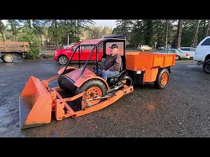 Porter 35D 4x4 2 Yard Self Loading Dump Truck