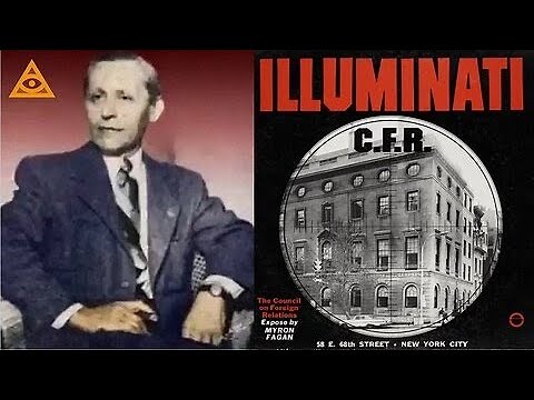 Myron C. Fagan in 1967: The Illuminati and the Council of Foreign Relations.