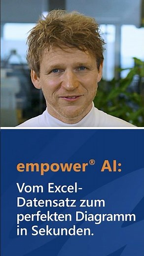 Vom Excel-Datensatz zum perfekten Diagramm in Sekunden.